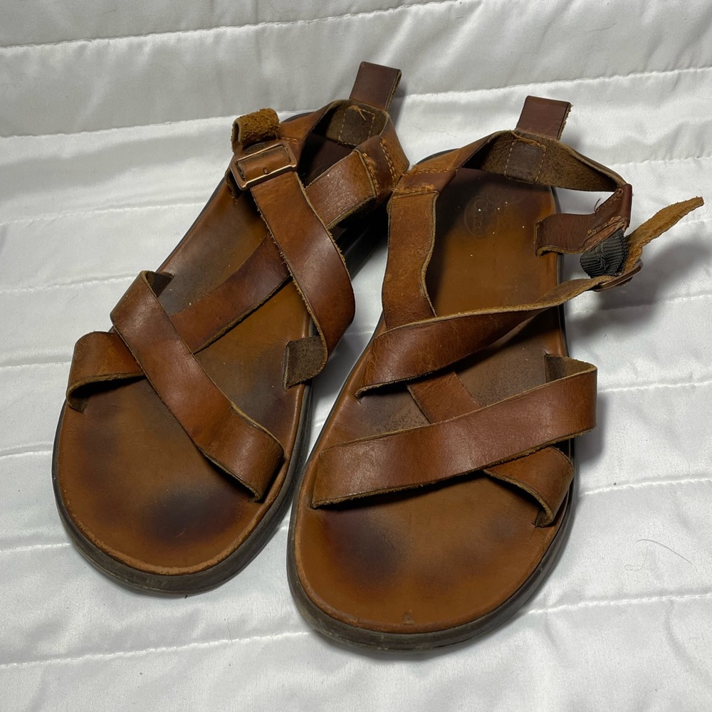 Chaco leather sandals size 8 men’s